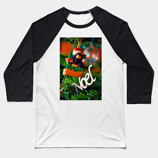 Noel Christmas Xmas Tree Decoration Baseball T-Shirt